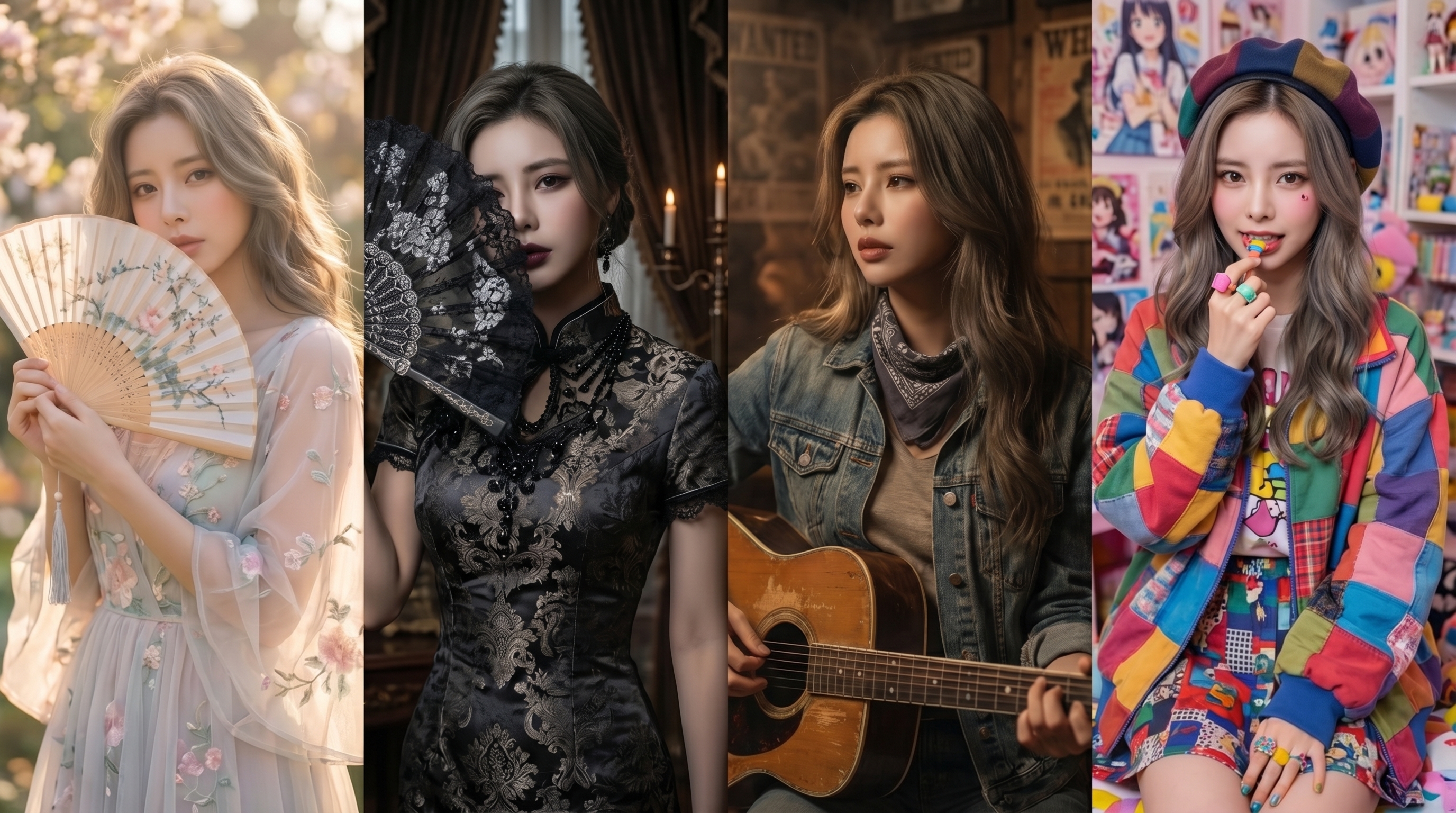 霧月宇宙四位藝人 — 霧月・沐霧月・Brumayre・kiruimuu